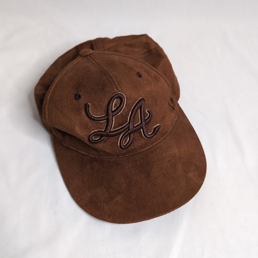LA Dodgers Leader Sports Brown Cap, One Size